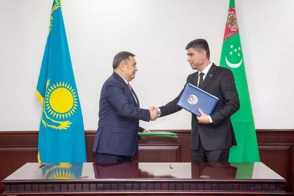 МВД Казахстана и Туркменистана подписали меморандум в сфере борьбы с преступностью