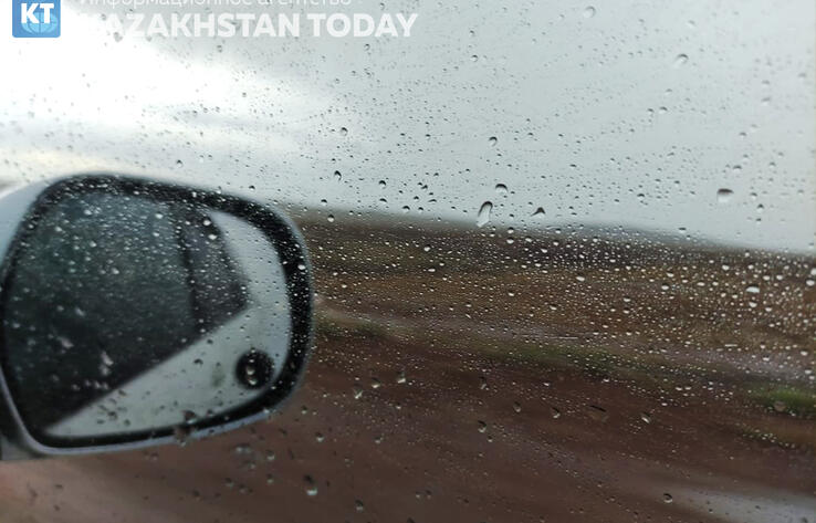 На западе Казахстана пройдут сильные дожди 