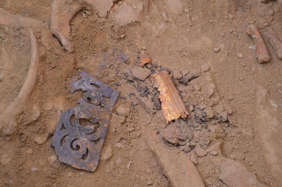 Археологи нашли захоронение воина сакской эпохи в Алматы. Фото: Объединение музее г. Алматы