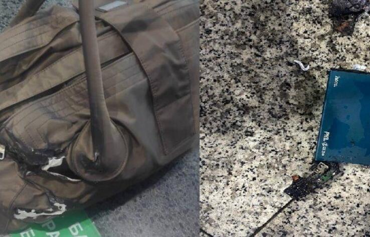 Зарядное устройство взорвалось у пассажира в аэропорту Алматы