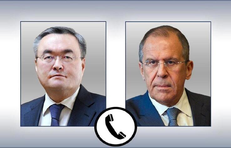 Министры иностранных дел Казахстана и России провели переговоры