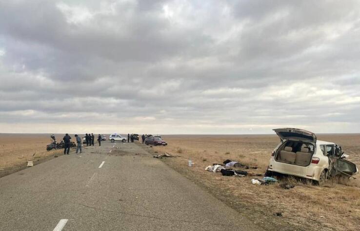 Пятеро погибли в ДТП в Атырауской области 