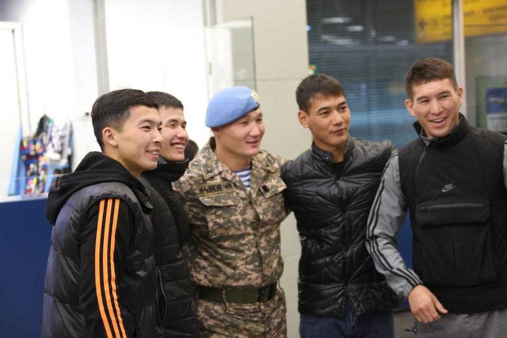 Казахстанские миротворцы вернулись из Ливана . Фото: МО РК