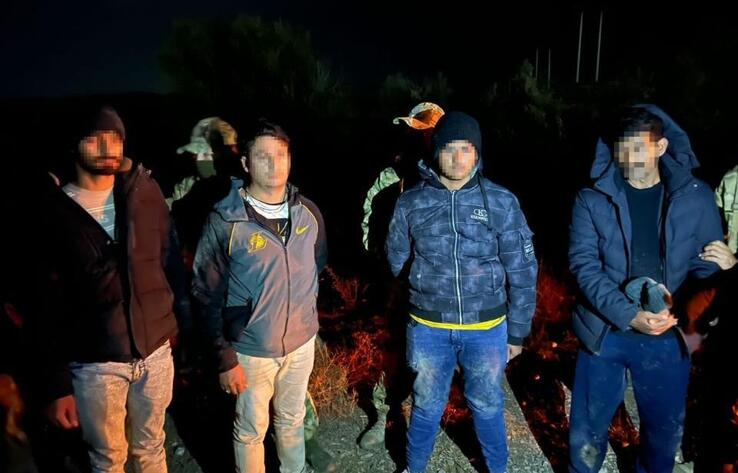 Пограничники задержали иностранцев на казахстанско-кыргызской границе