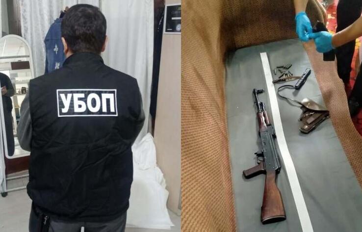 Вооруженные вымогатели угрожали расправой предпринимателю в Шымкенте