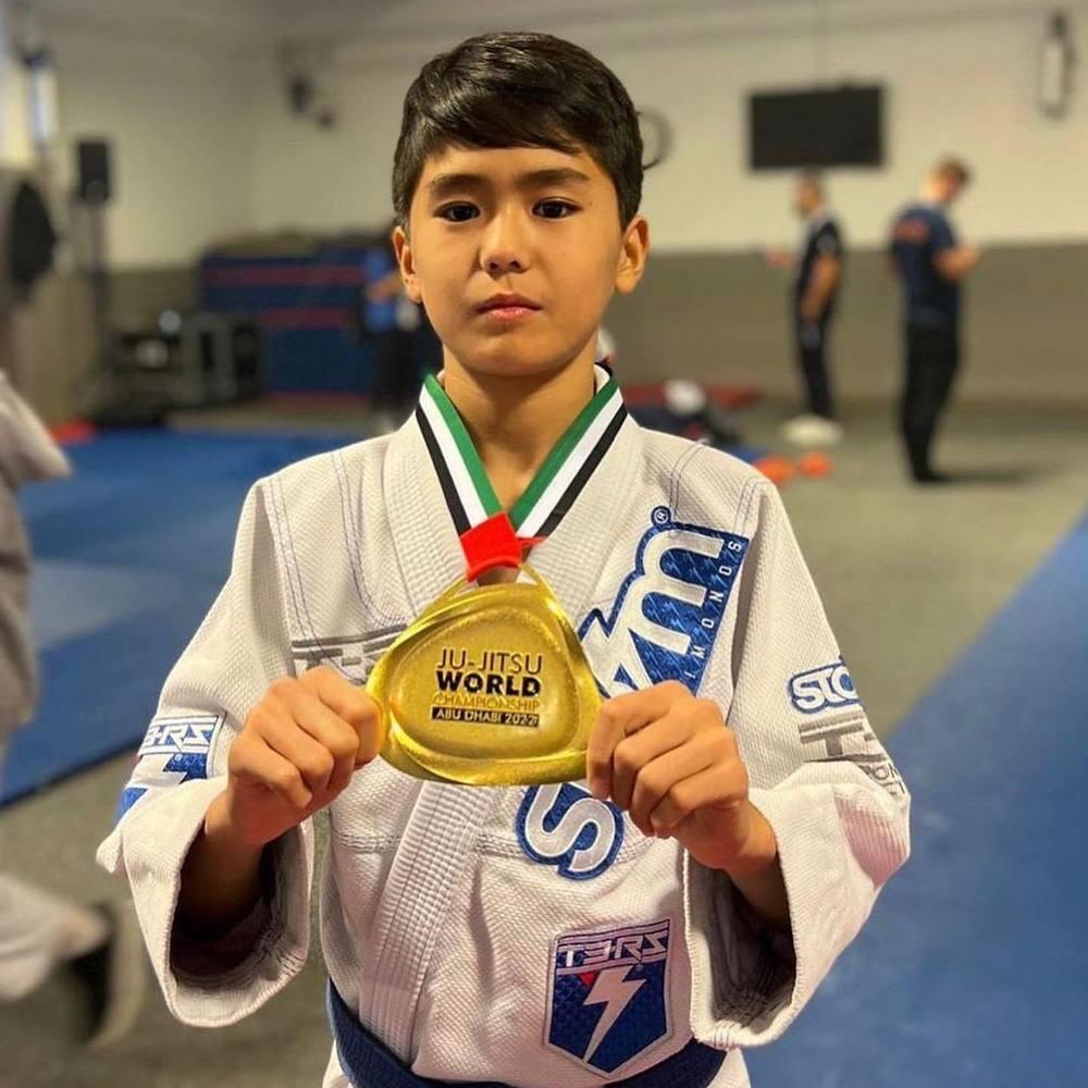 Пятнадцатилетний казахстанец стал чемпионом мира по джиу-джитсу