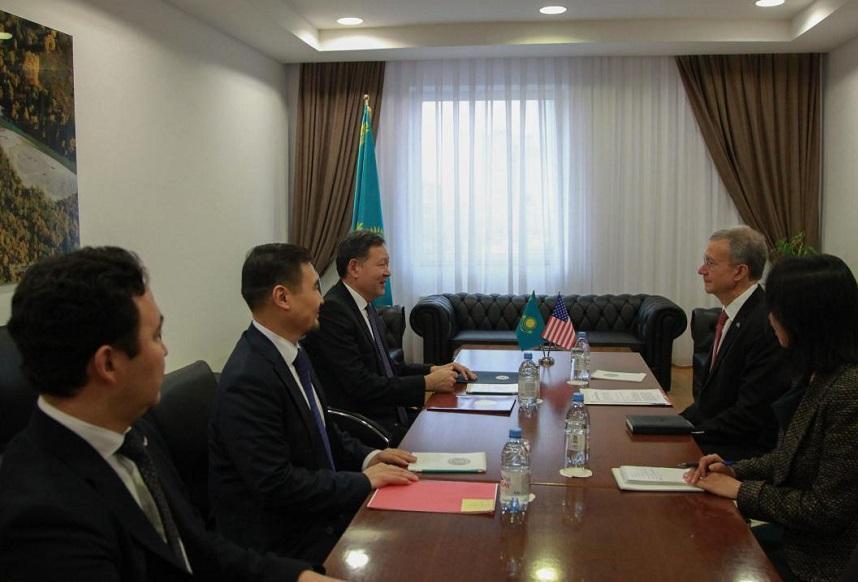 New U.S. Ambassador presents credentials to First Deputy FM of Kazakhstan. Images | gov.kz