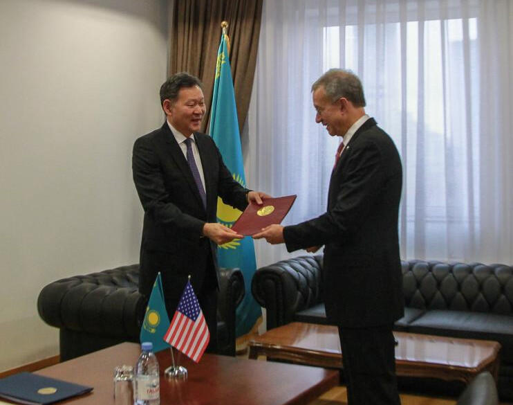 New U.S. Ambassador presents credentials to First Deputy FM of Kazakhstan. Images | gov.kz