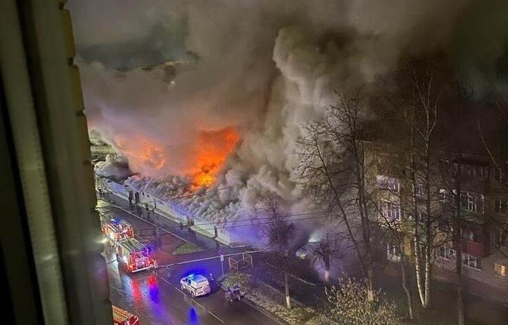 Пожар в клубе «Полигон» в Костроме