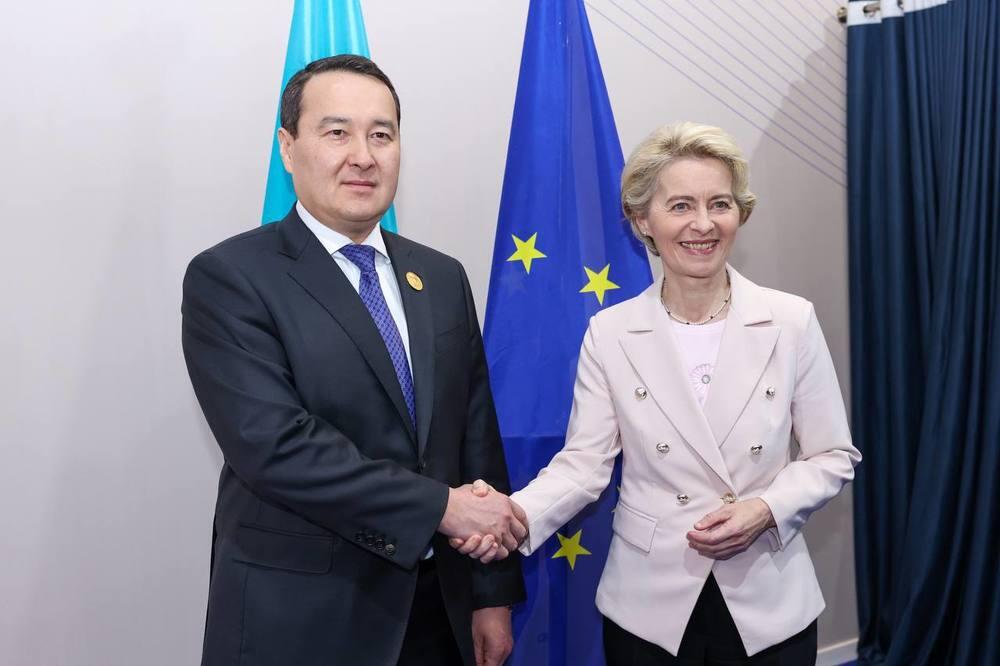 Казахстан и Евросоюз подписали меморандум о стратегическом партнерстве. Фото: primeminister.kz
