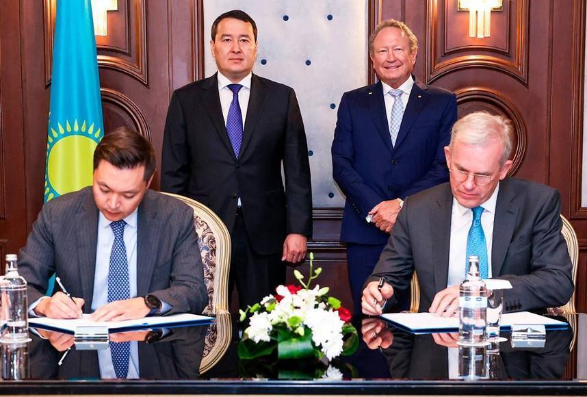 Kazakhstan and Fortescue sign deal on green hydrogen projects development