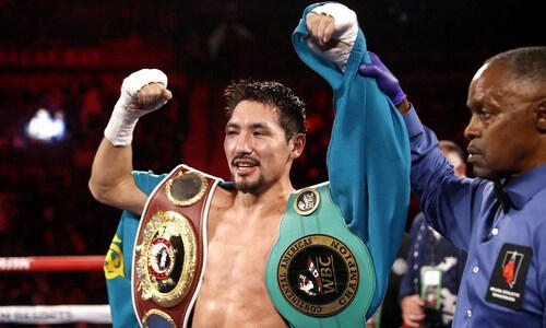 Казахстанец защитил титул ЧМ бокса в Лас-Вегасе