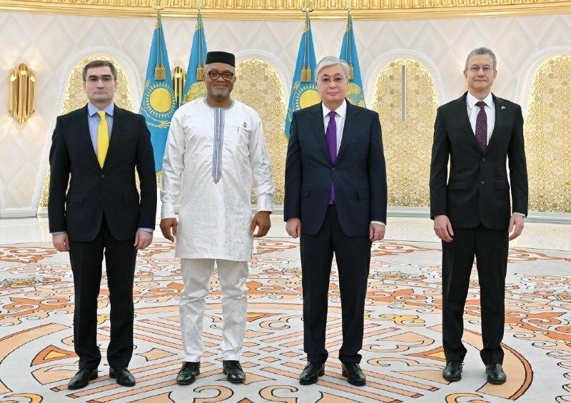 President Tokayev receives credentials from foreign diplomats