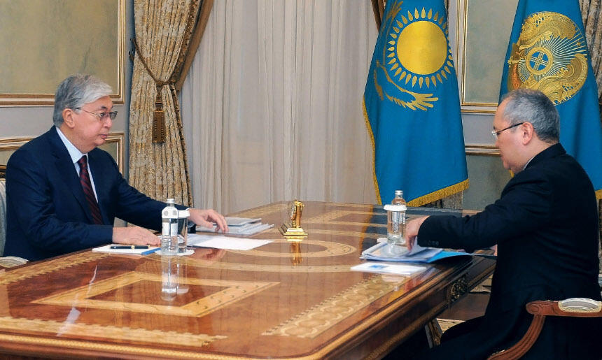 President Tokayev receives Chairman of Financial Monitoring Agency