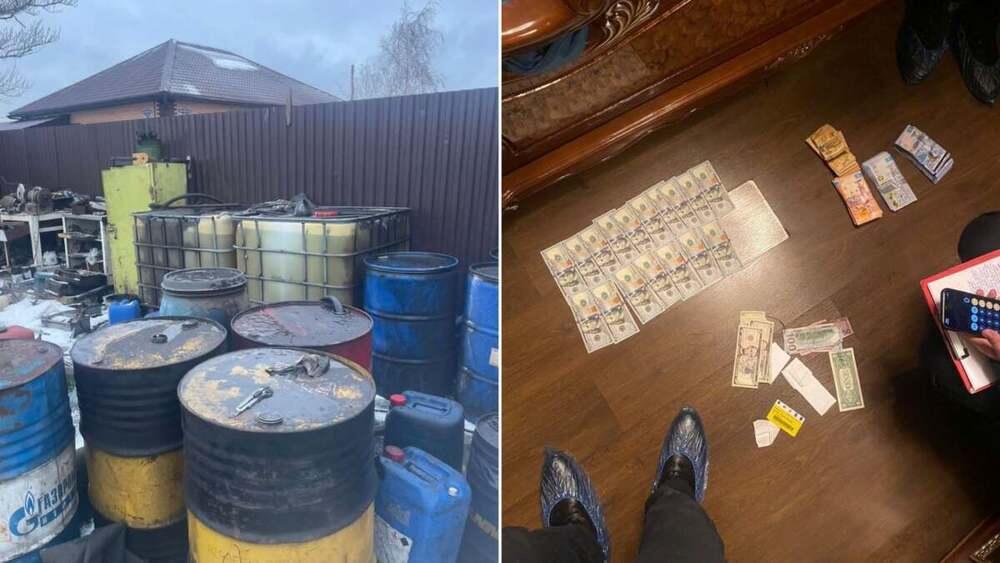 Незаконную реализацию дизтоплива пресекли в Караганде . Фото: Polisia.kz