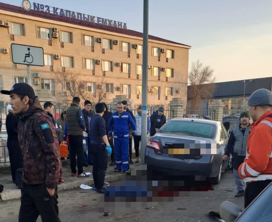 Пешеход погиб под колесами автомобиля в Атырау