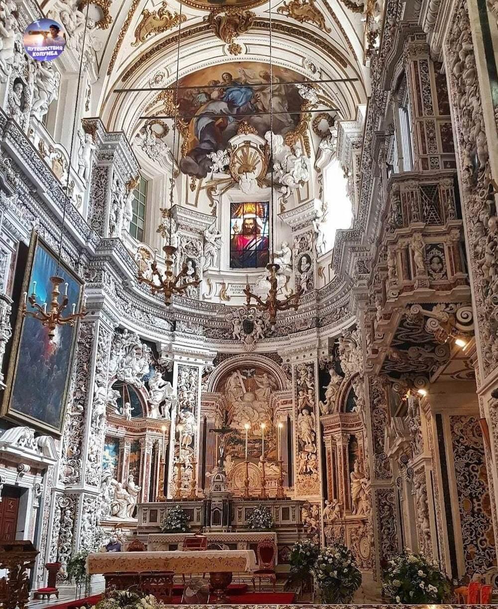 Церковь Иисуса в Палермо. Фото: t.me/Путешествия Колумба