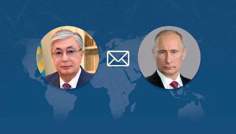 Путин поздравил Токаева с избранием на пост президента 