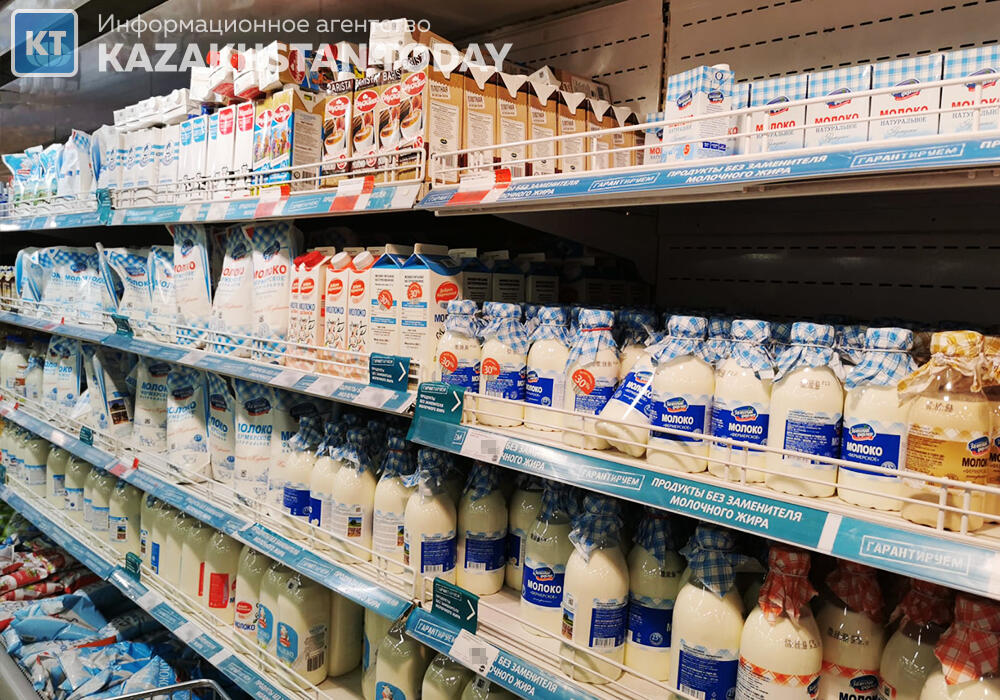Молочная продукция подорожала на 28% в Казахстане 