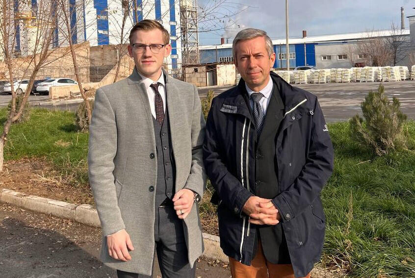 French Concern keen on expanding coop with Zhambyl region. Images | invest.gov.kz