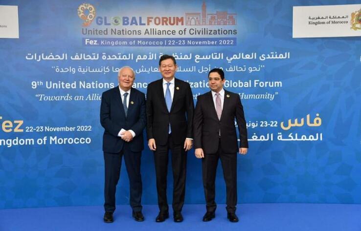 Kazakh delegation attends 9th Global Forum of UN Alliance of Civilizations