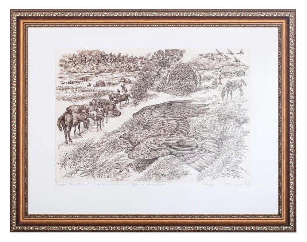 Выставка казахстанского художника Виктора Поликарпова открылась в Оренбурге