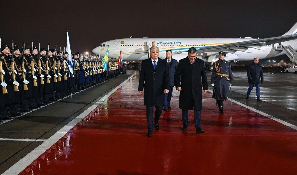 President in Russia for official visit. Images | akorda.kz
