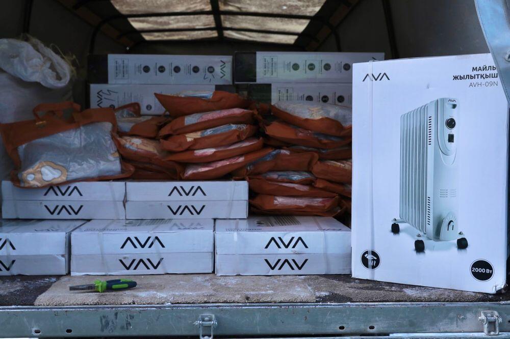 Аманатовцы отправили более 1000 обогревателей жителям Экибастуза . Фото: AMANAT 