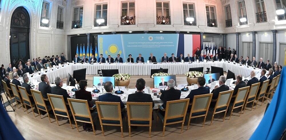 Токаев предложил создать торговое представительство Франции в Казахстане