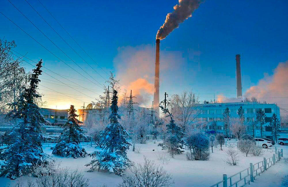 Авария на Экибастузской ТЭЦ. Фото: Акимат Экибастуза