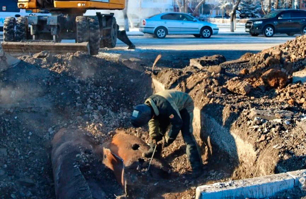 Авария на Экибастузской ТЭЦ. Фото: instagram / ekibastuz_blog