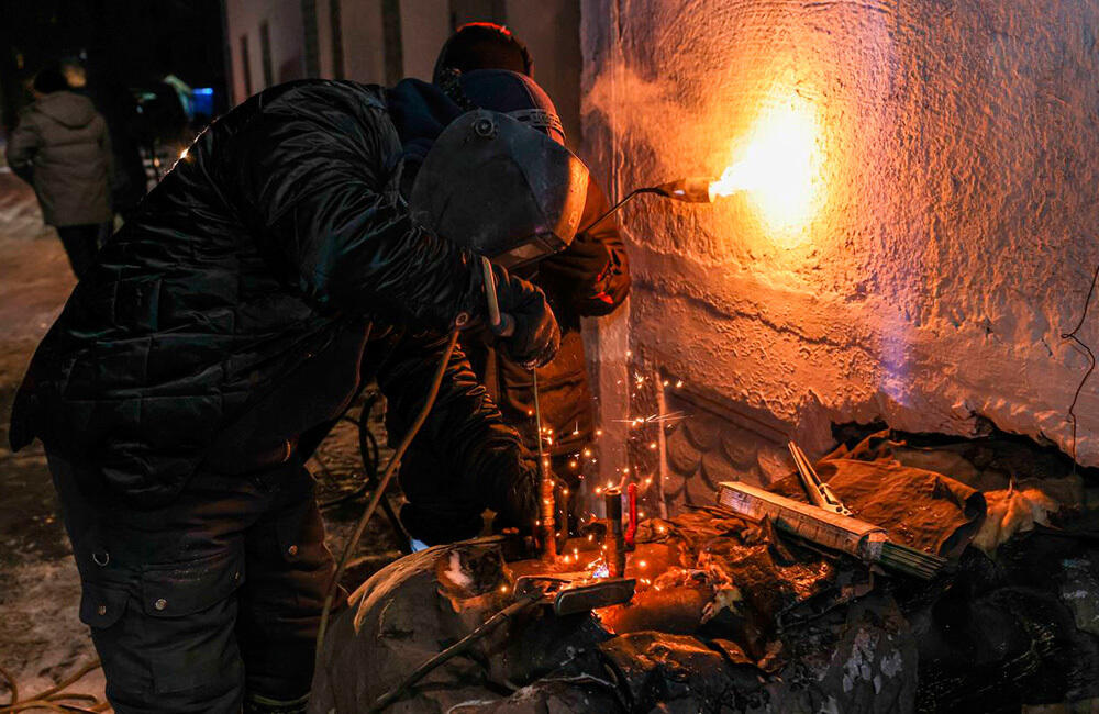 Авария на Экибастузской ТЭЦ. Фото: primeminister.kz