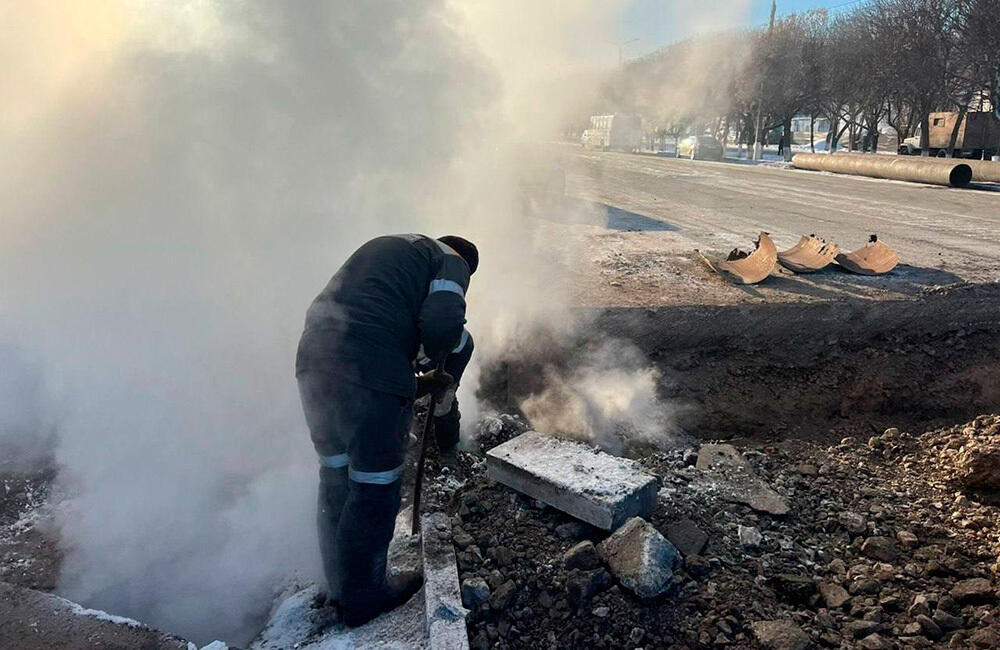 Авария на Экибастузской ТЭЦ. Фото: primeminister.kz