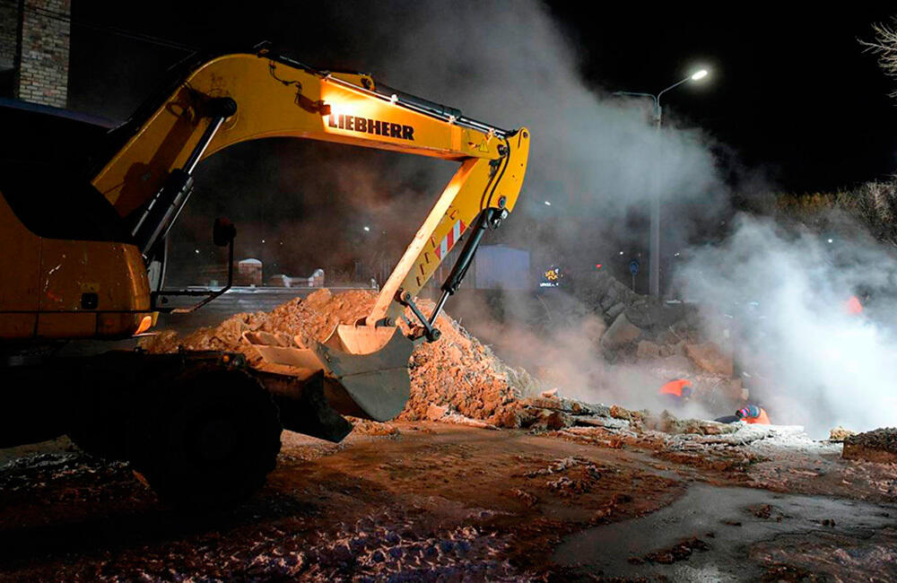 Авария на Экибастузской ТЭЦ. Фото: primeminister.kz