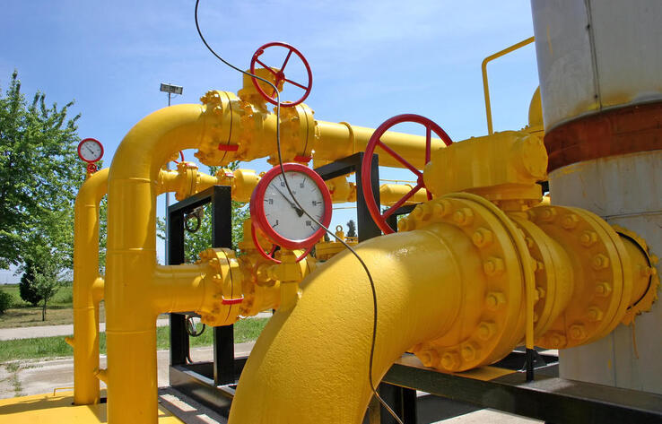 В Казахстане сократилась добыча природного газа 
