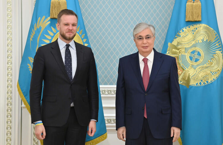 President Tokayev receives Lithuanian Foreign Minister