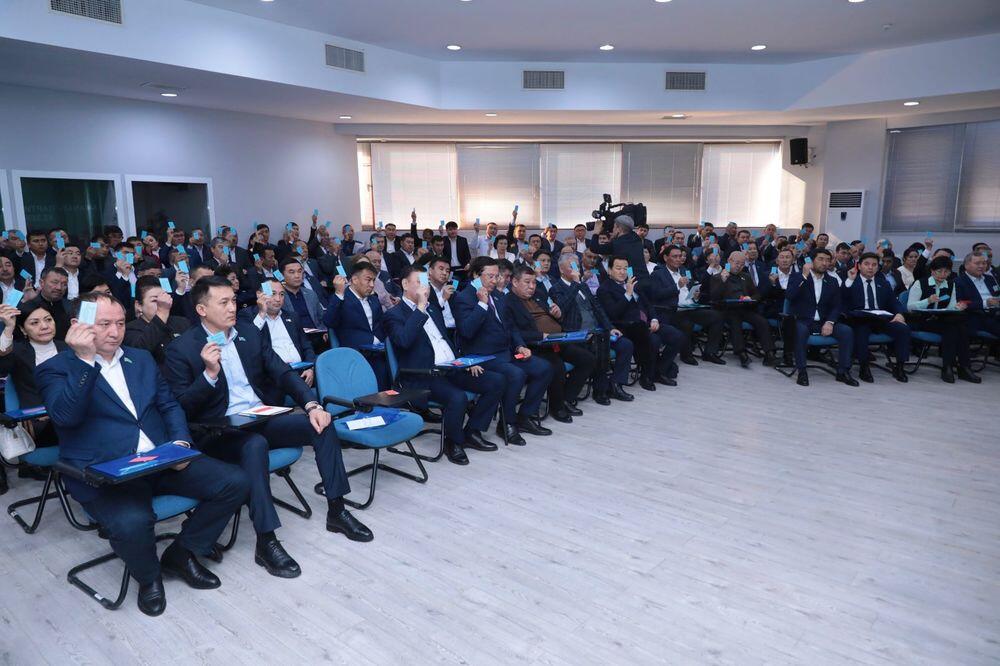 Председателем Туркестанского филиала AMANAT избран Алтынсары Умбиталиев. Фото: Amanat