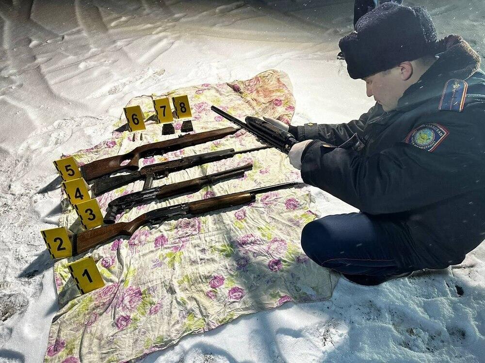 В Алматинской области обнаружили очередной схрон с оружием 