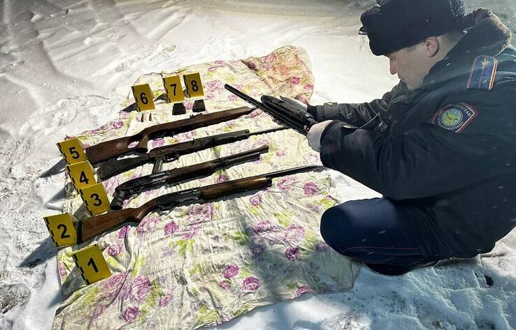 В Алматинской области обнаружили очередной схрон с оружием 