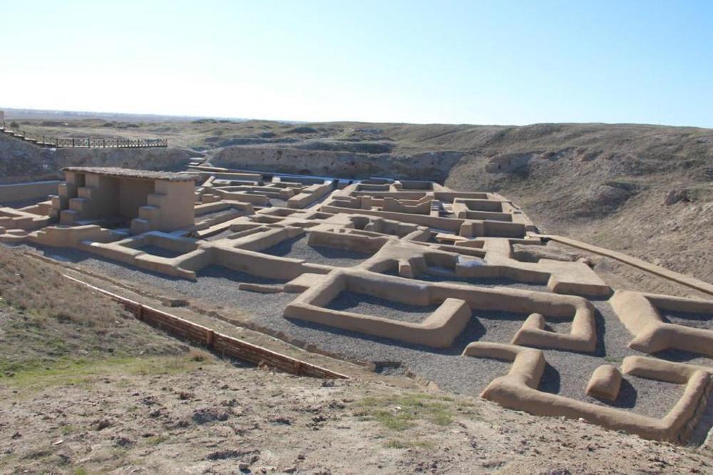 Отырар ежелгі қалашығын қалпына келтіру жұмыстары аяқталды. Сурет: gov.kz