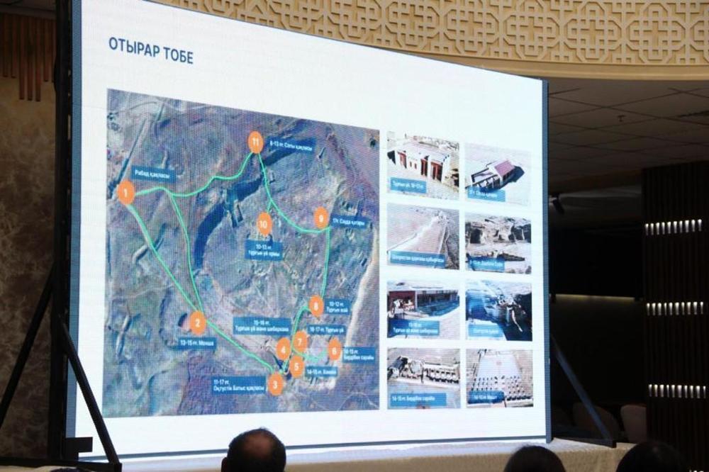 Отырар ежелгі қалашығын қалпына келтіру жұмыстары аяқталды. Сурет: gov.kz