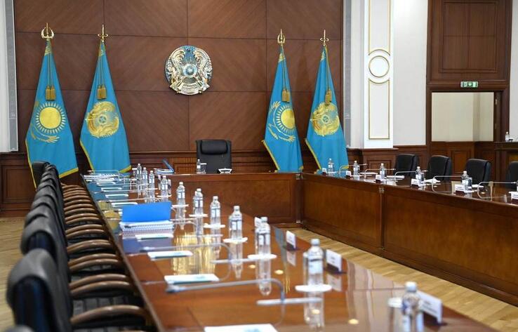 Расширенное заседание правительства под председательством Токаева