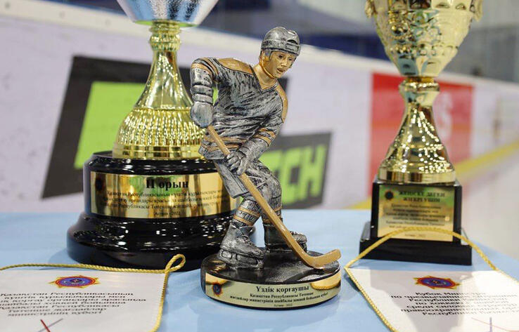 ҚР ТЖ министрінің кубогына шайбалы хоккейден турнирдің ашылуы өтті