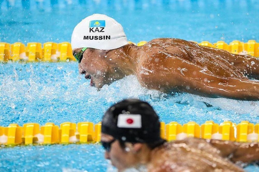 Пловец Адильбек Мусин установил новый рекорд Казахстана на чемпионате мира