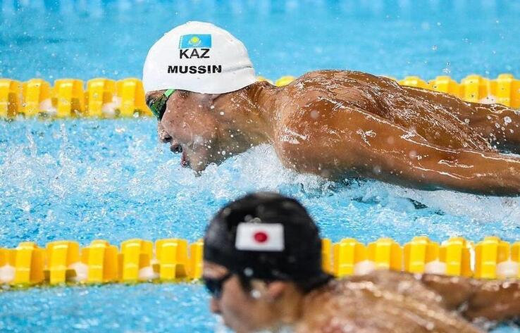 Пловец Адильбек Мусин установил новый рекорд Казахстана на чемпионате мира