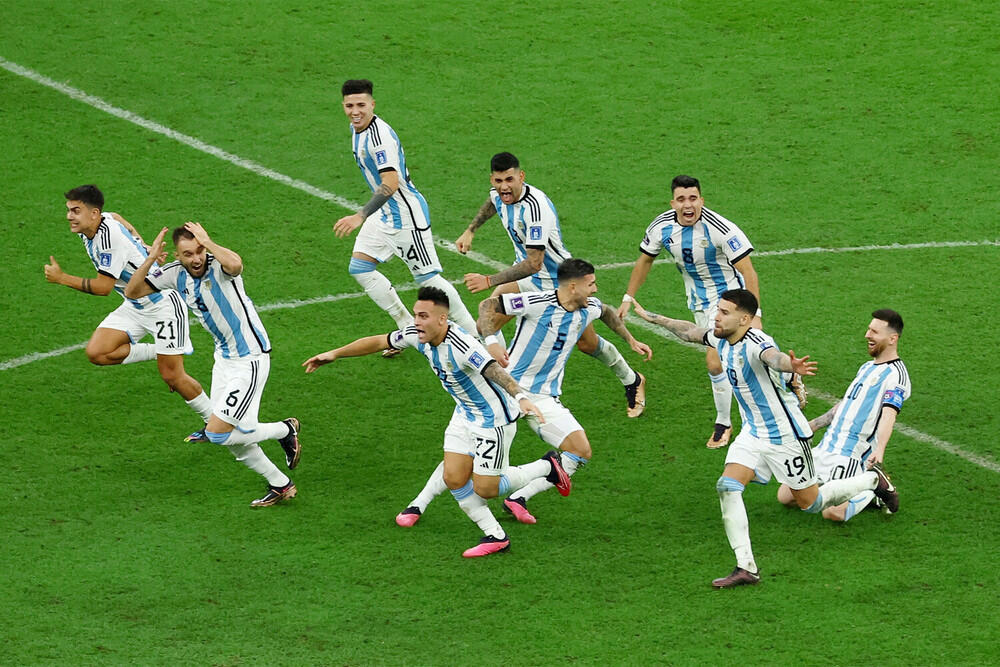 Аргентина - чемпион мира 2022 года. Фото: gazeta.ru