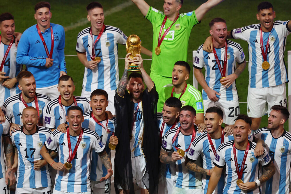Аргентина - чемпион мира 2022 года. Фото: gazeta.ru