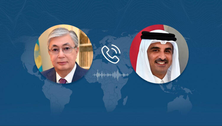 Президент РК поздравил эмира Катара с великолепной организацией чемпионата мира по футболу