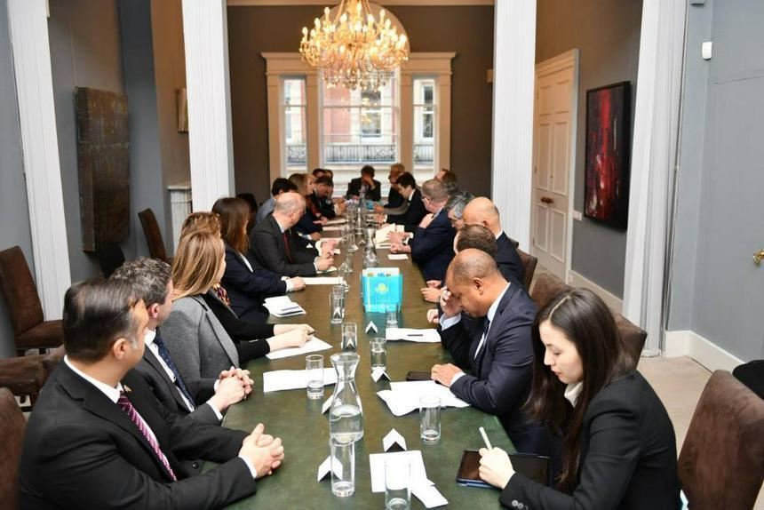 Kazakhstan’s Foreign Minister continues visit to London. Images | gov.kz