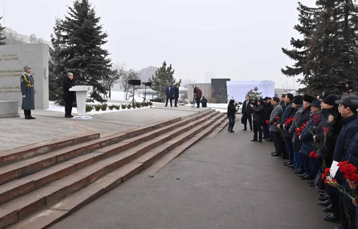 Токаев открыл мемориал жертвам кровавого января в Алматы